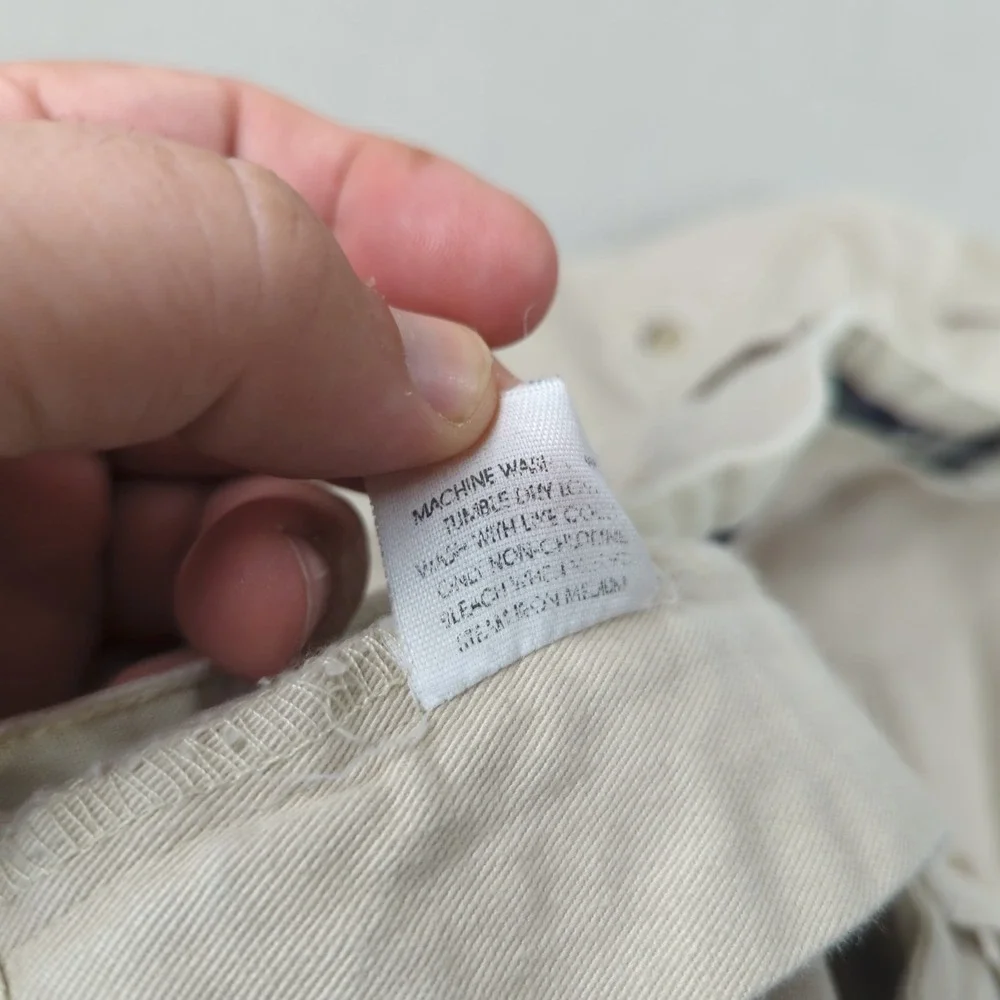 Vintage Polo Ralph Lauren Shorts Mens 38 Khaki‎ Pleated Tyler Preppy Casual